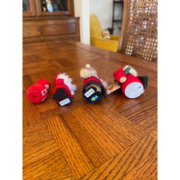 Scandinavian folklore Holiday figurines set of four - Picture 5 of 8